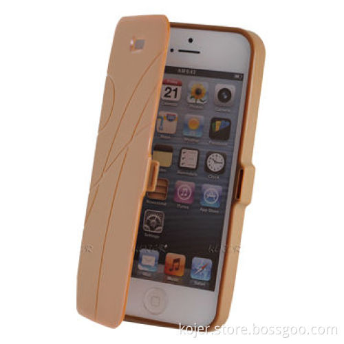 TPU Flip Cases for iPhone 5C with Good Texture, OEM Orders Welcomed
